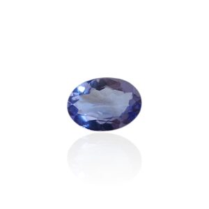 - Tanzanite de Tanzanie — 0,74 ct (Taille "Ovale Mixte")