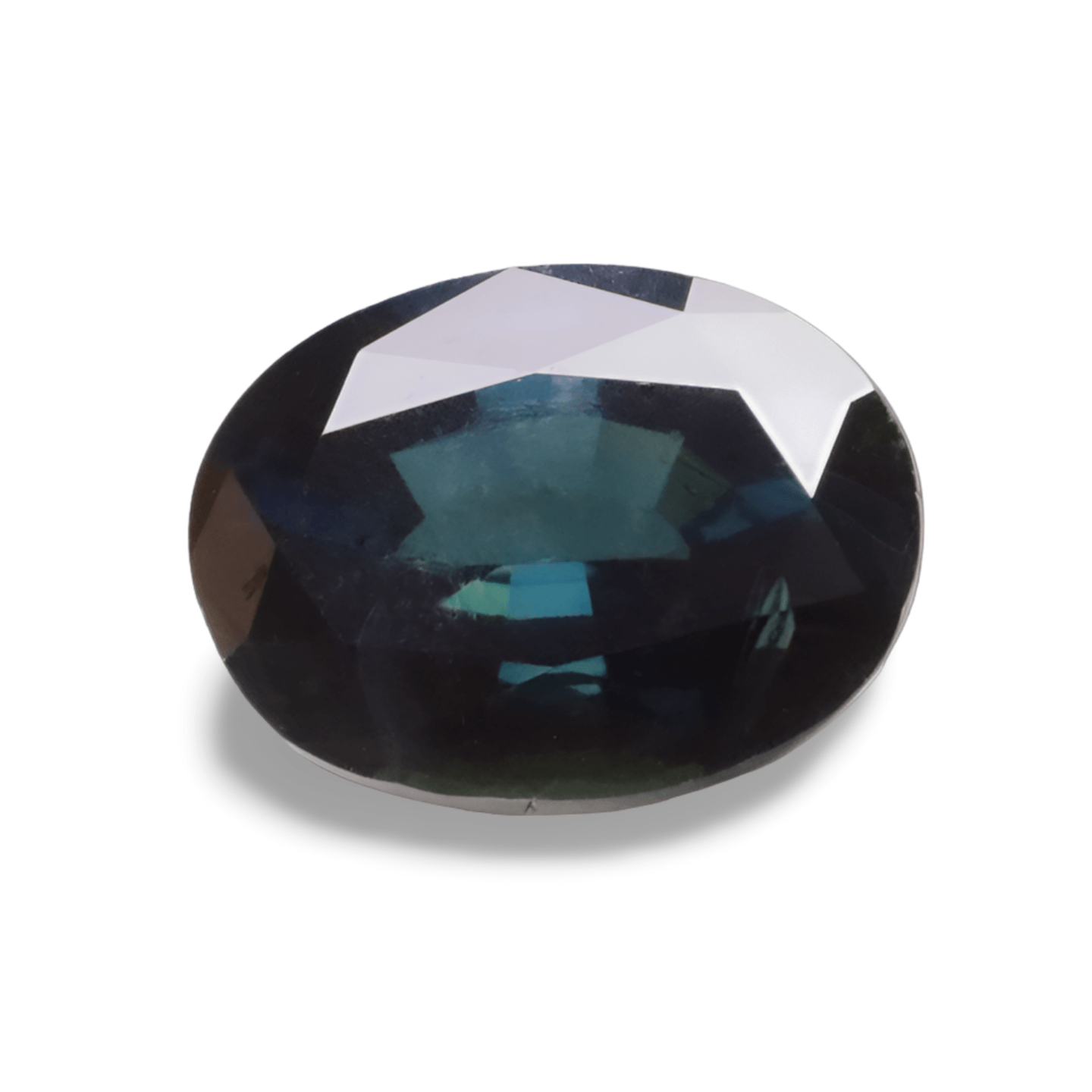 Saphir Bleu Vert Ovale 1.95 carat – Image 2