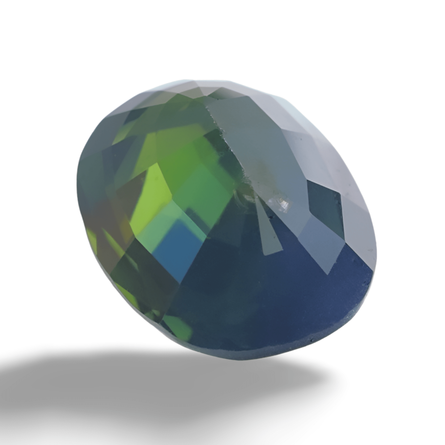 Saphir Bleu Vert Ovale 1.75 carat – Image 4