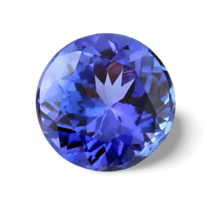 Tanzanite Rond de 1 carat