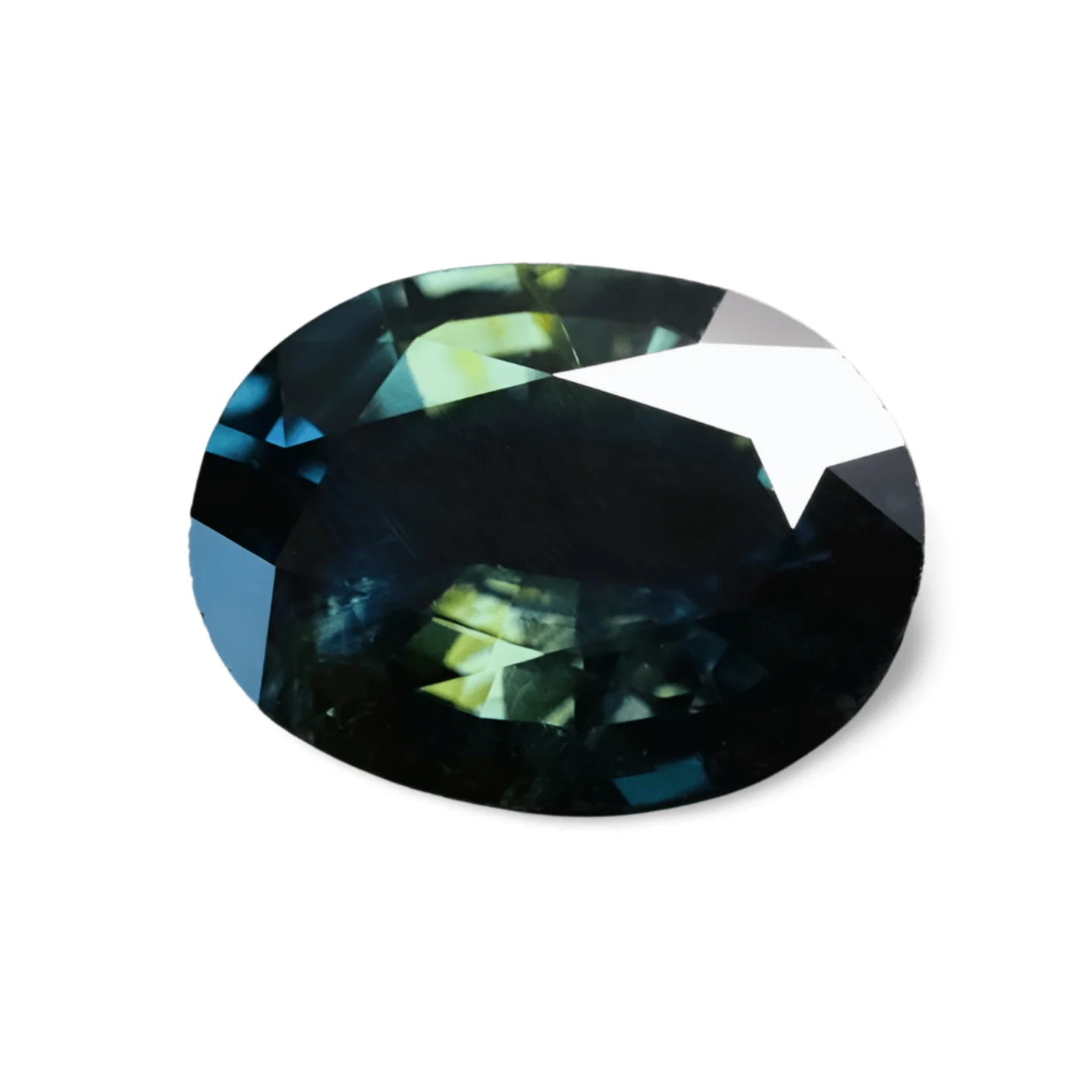 - Saphir Bleu Jaune Ovale 1.70 carat – Image 3