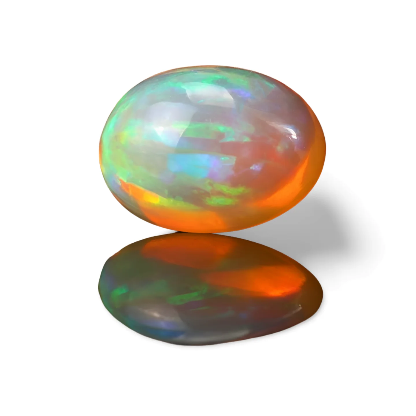 - Opale Blanche Cabochon Ovale 9.75 carat – Image 4