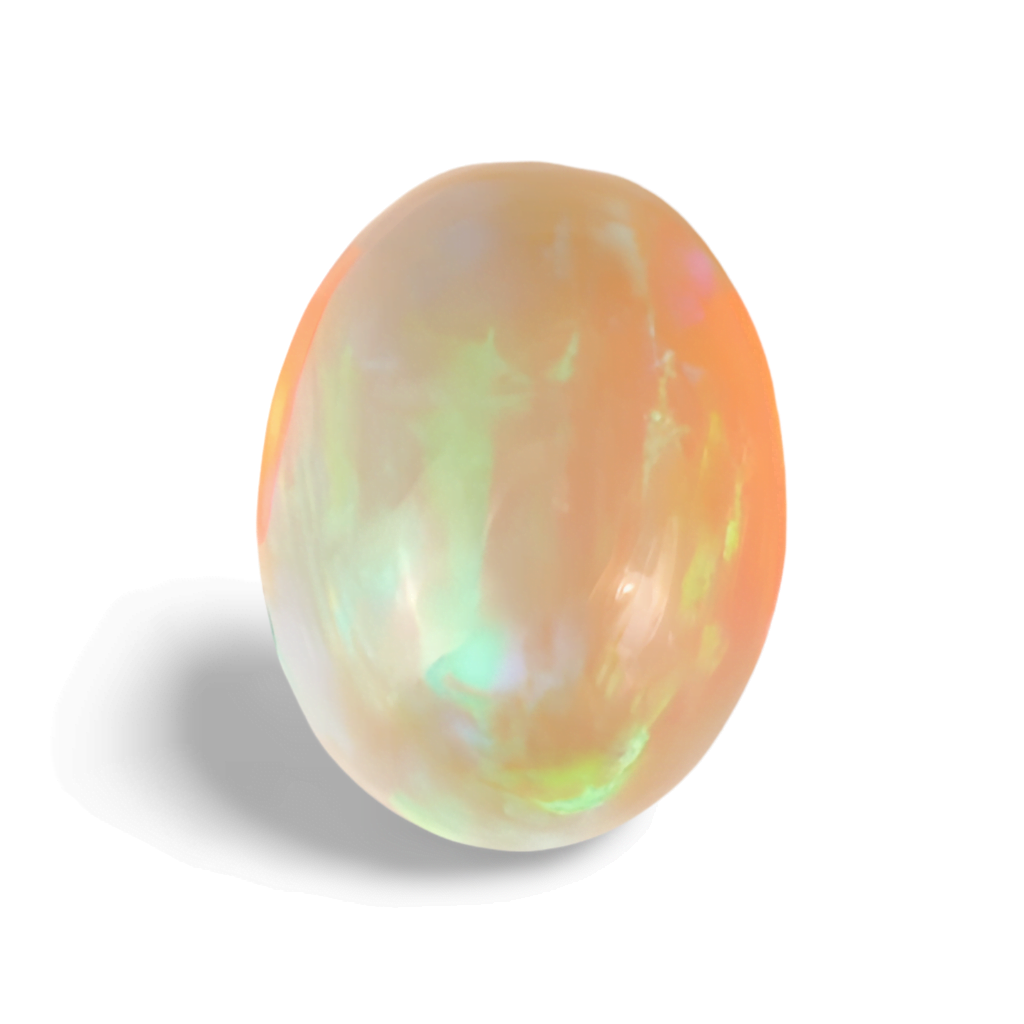 Opale Blanche Cabochon Ovale 9.75 carat