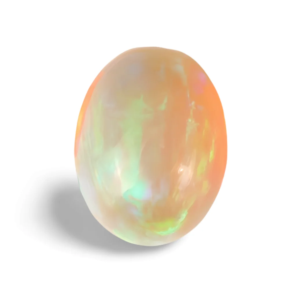 Opale Blanche Cabochon Ovale 9.75 carat