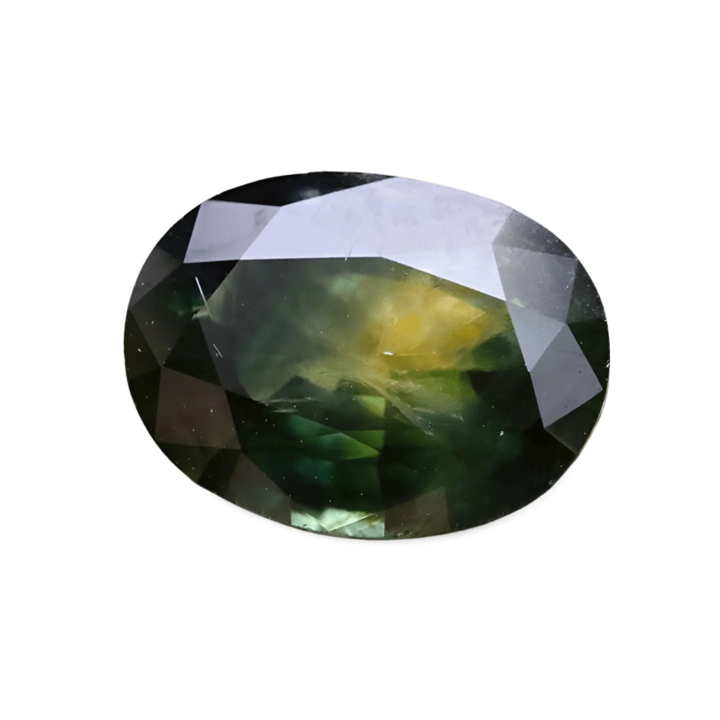 Saphir Bleu et vert Ovale 1.65 carat – Image 6