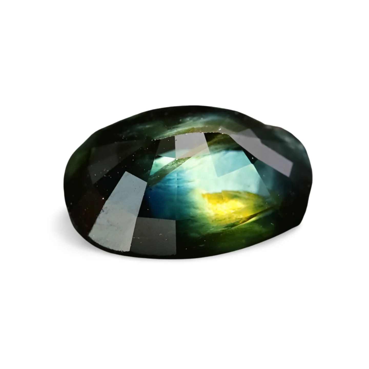 Saphir Bleu et vert Ovale 1.65 carat – Image 7