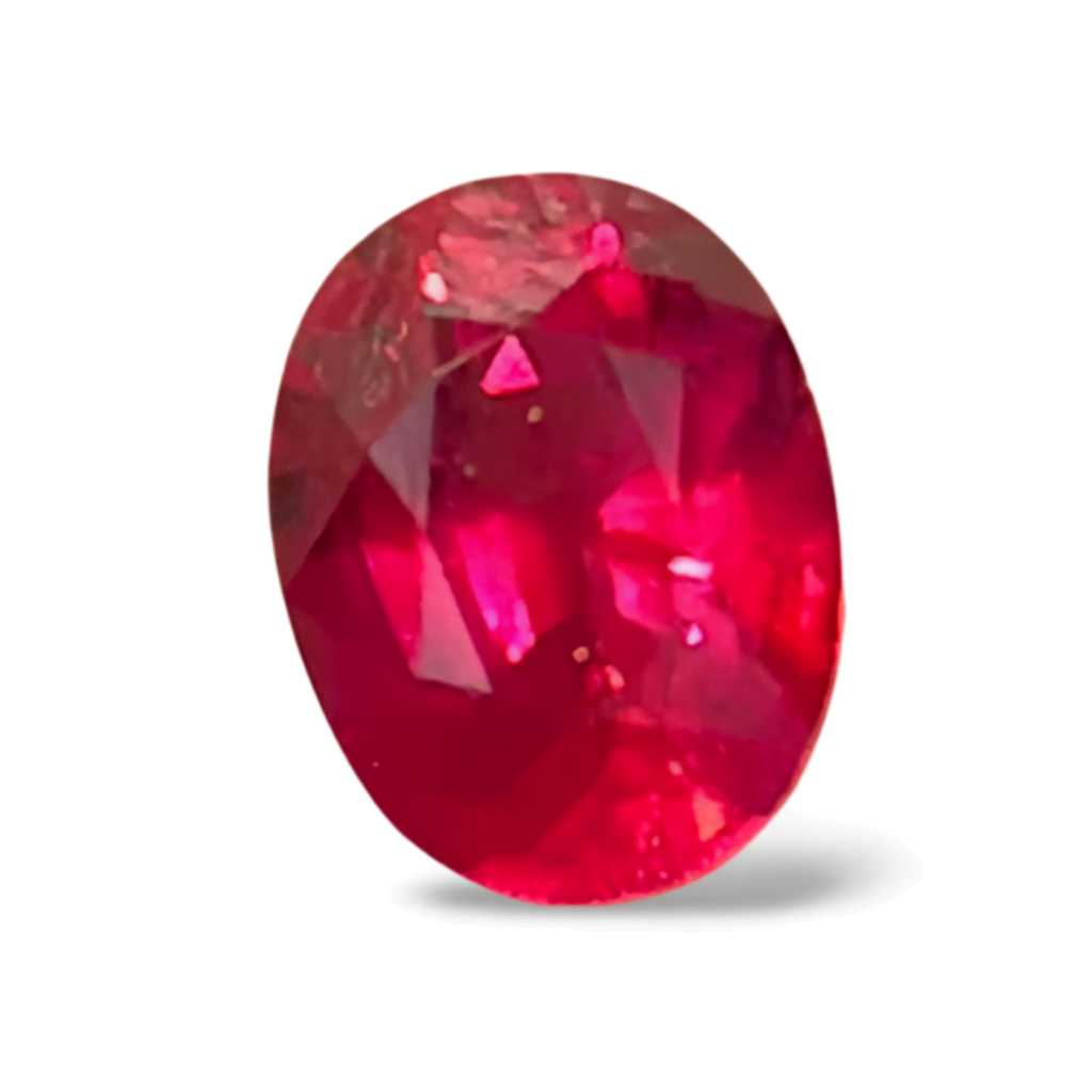 Rubis rouge sang 1.02 carats