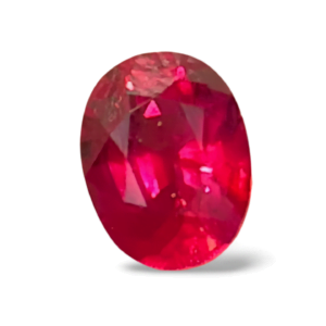 Rubis rouge sang 1.02 carats