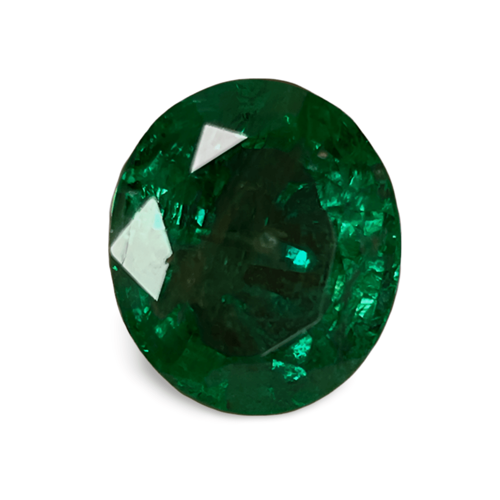 Émeraude d'Afrique du Sud ovale 5.15 ct