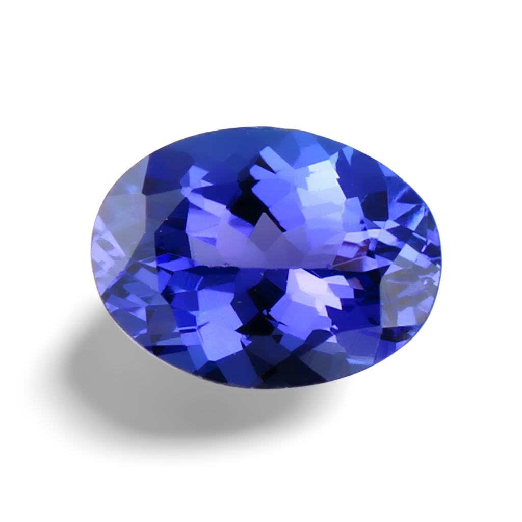 Tanzanite Ovale de 1 carat