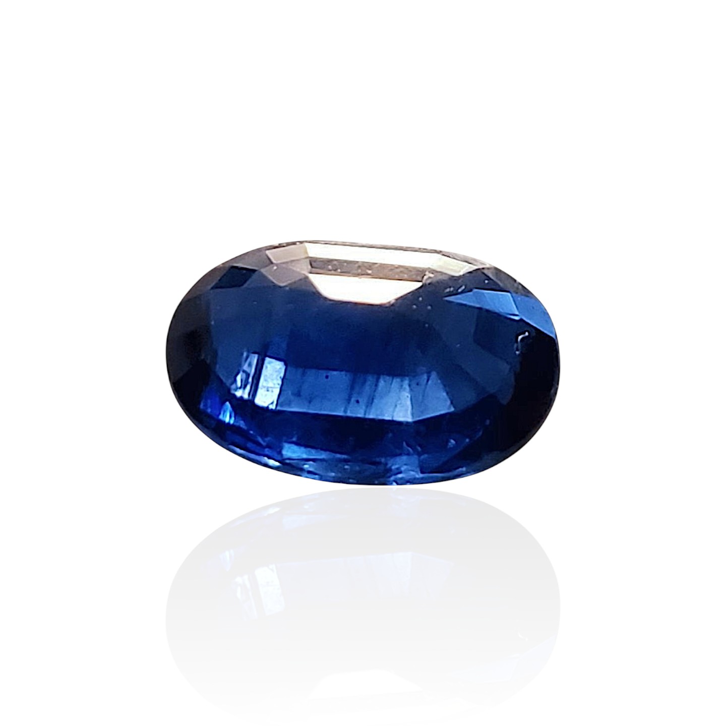 - Cyanite Chromifère de Madagascar — 2.12 cts (Taille "Ovale Mixte") – Image 4