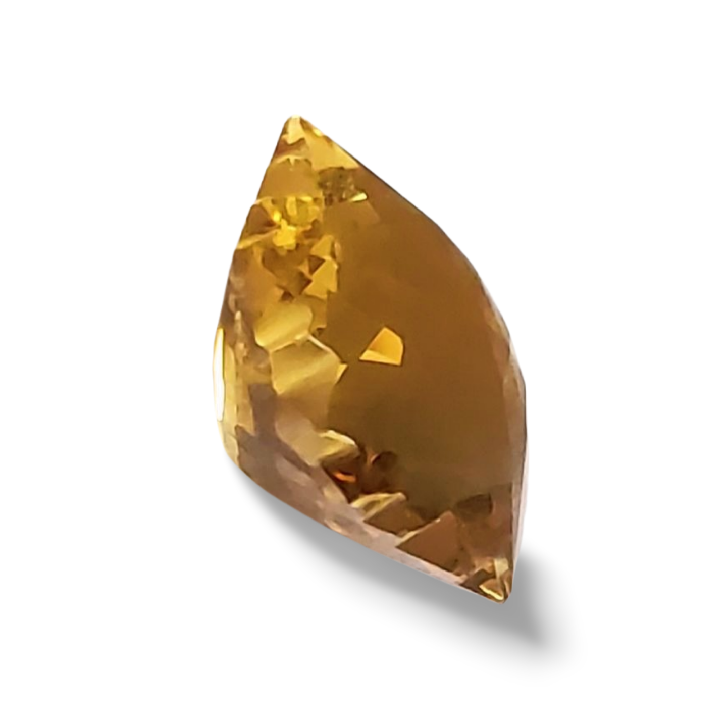 - Citrine Brésilienne de 3,77 carats – Éclat Solaire d'Exception – Image 3