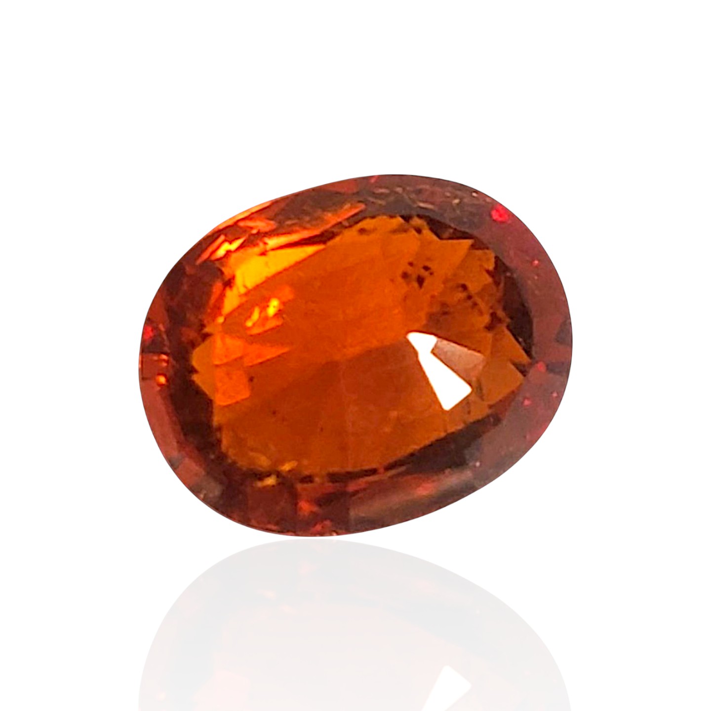 - Grenat Spessartite de Namibie — 2,60 cts (Taille "Ovale Mixte") – Image 4