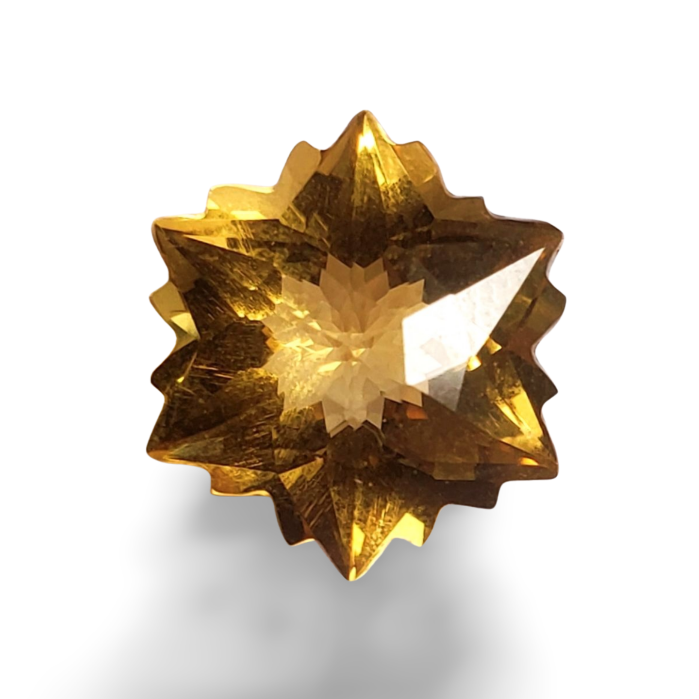 - Citrine Brésilienne de 3,77 carats – Éclat Solaire d'Exception – Image 6