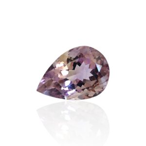 - Amétrine de Bolivie — 10,22 cts (Taille "Poire Mixte" — Splendeur Bicolore)