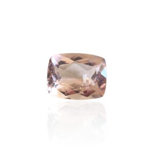 - Morganite du Brésil — 2,00 cts (Taille "Rectangle Mixte" — Élégance Pastel)