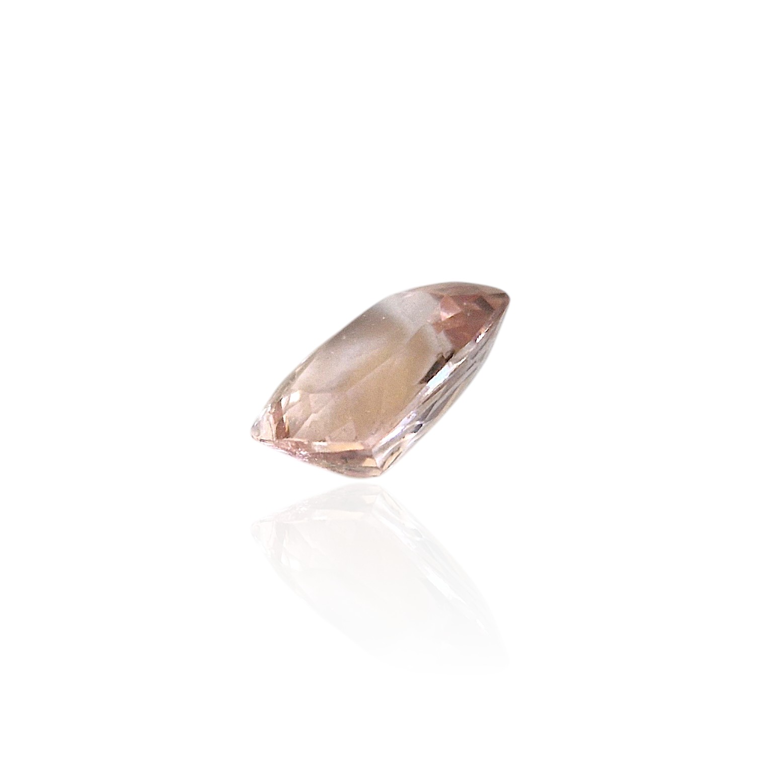- Morganite du Brésil — 2,00 cts (Taille "Rectangle Mixte" — Élégance Pastel) – Image 4