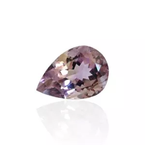 - Amétrine de Bolivie — 10,22 cts (Taille "Poire Mixte" — Splendeur Bicolore)