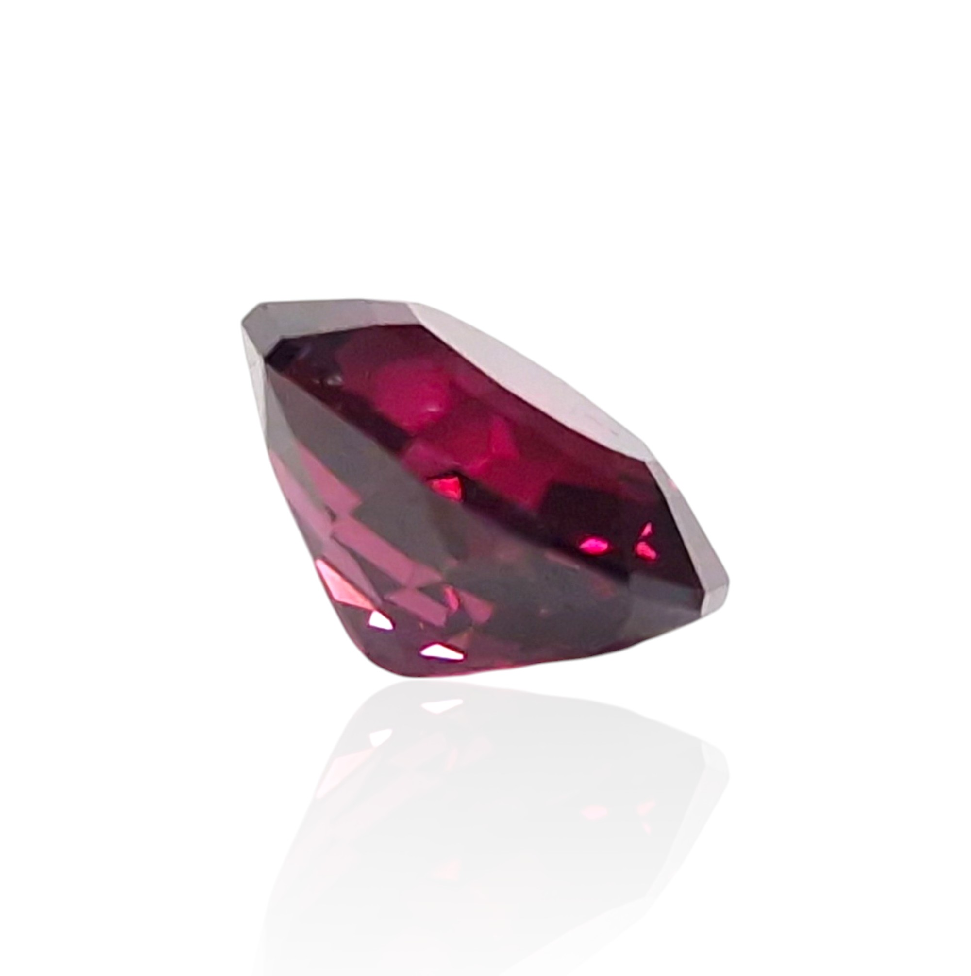 - Grenat Rhodolite du Cameroun — 2,20 cts (Taille "SW2" par L. Sabadie) – Image 6