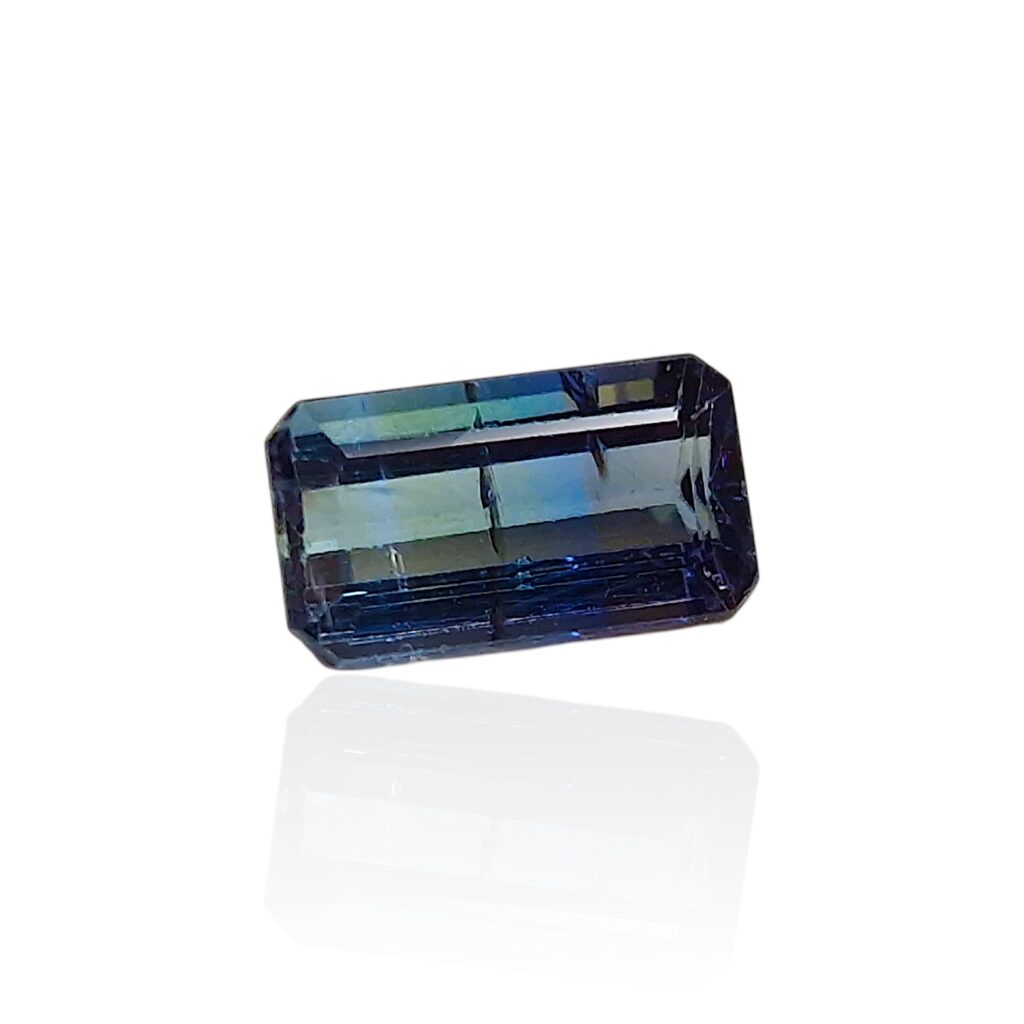 Tanzanite de Tanzanie — 2,435 cts (Taille “Émeraude Mixte” — Éclat Naturel Non Chauffé)