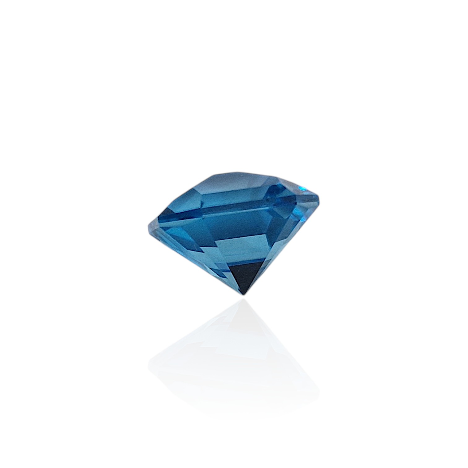 - Topaze Bleue "Electric Blue" - 7,06 carats - Taille Signature "Seewatch" - Naturelle et Certifiée – Image 6