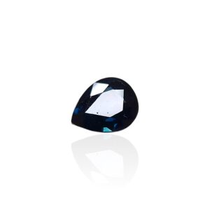 - Saphir du Nigeria — 1,015 cts (Taille “Goutte Mixte” — Élégance Bleu Nuit)
