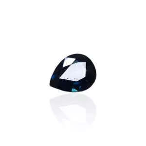 - Saphir du Nigeria — 1,015 cts (Taille “Goutte Mixte” — Élégance Bleu Nuit)