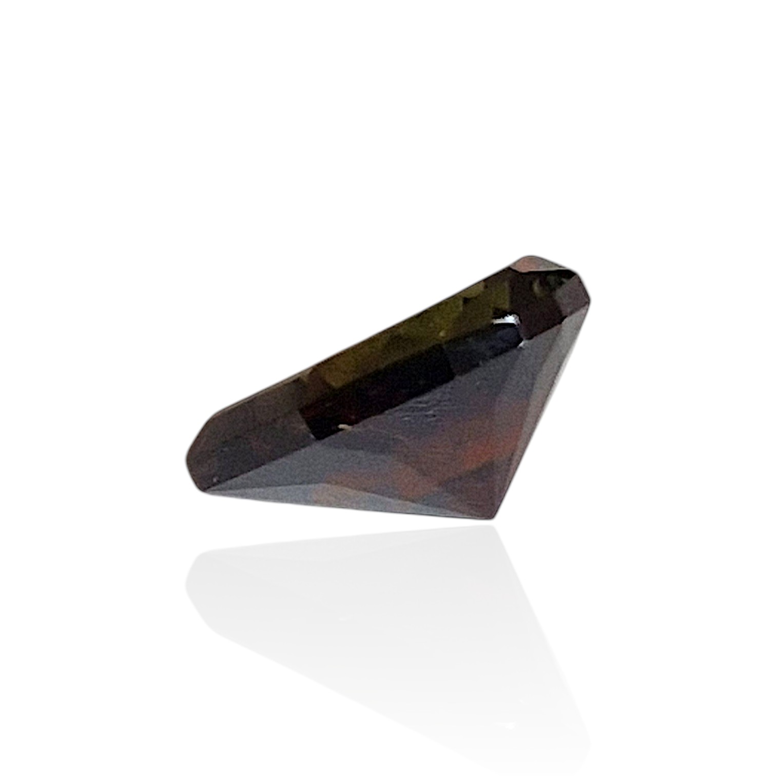 - Tourmaline du Kenya — 4,205 cts (Taille « Goutte Mixte » — Couleur Orange brunâtre à reflet vert) – Image 4