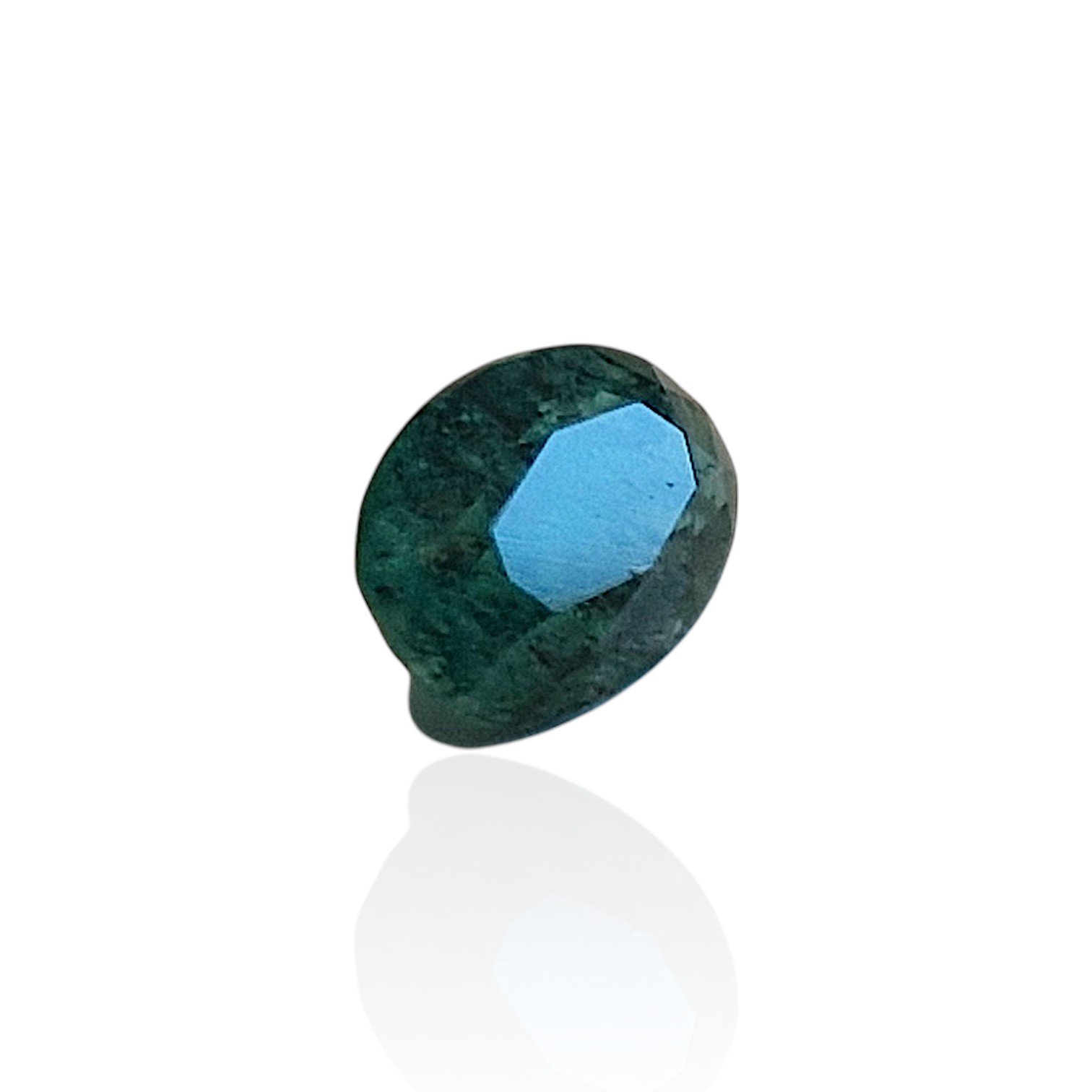 - Émeraude de Colombie — 0,50 cts (Taille « Ovale Mixte » — Pureté Naturelle Non Traitée) – Image 3