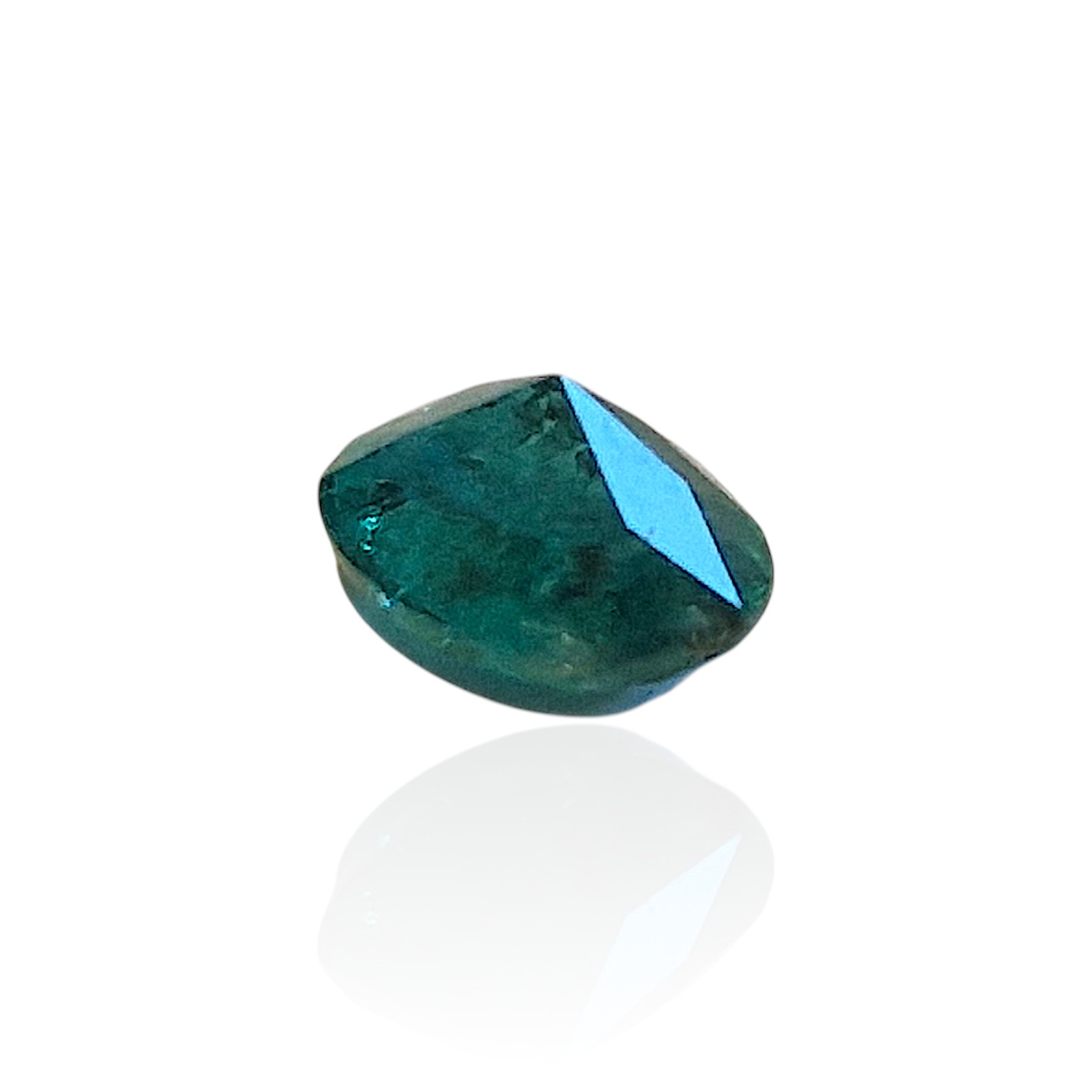 - Émeraude de Colombie — 0,50 cts (Taille « Ovale Mixte » — Pureté Naturelle Non Traitée) – Image 2