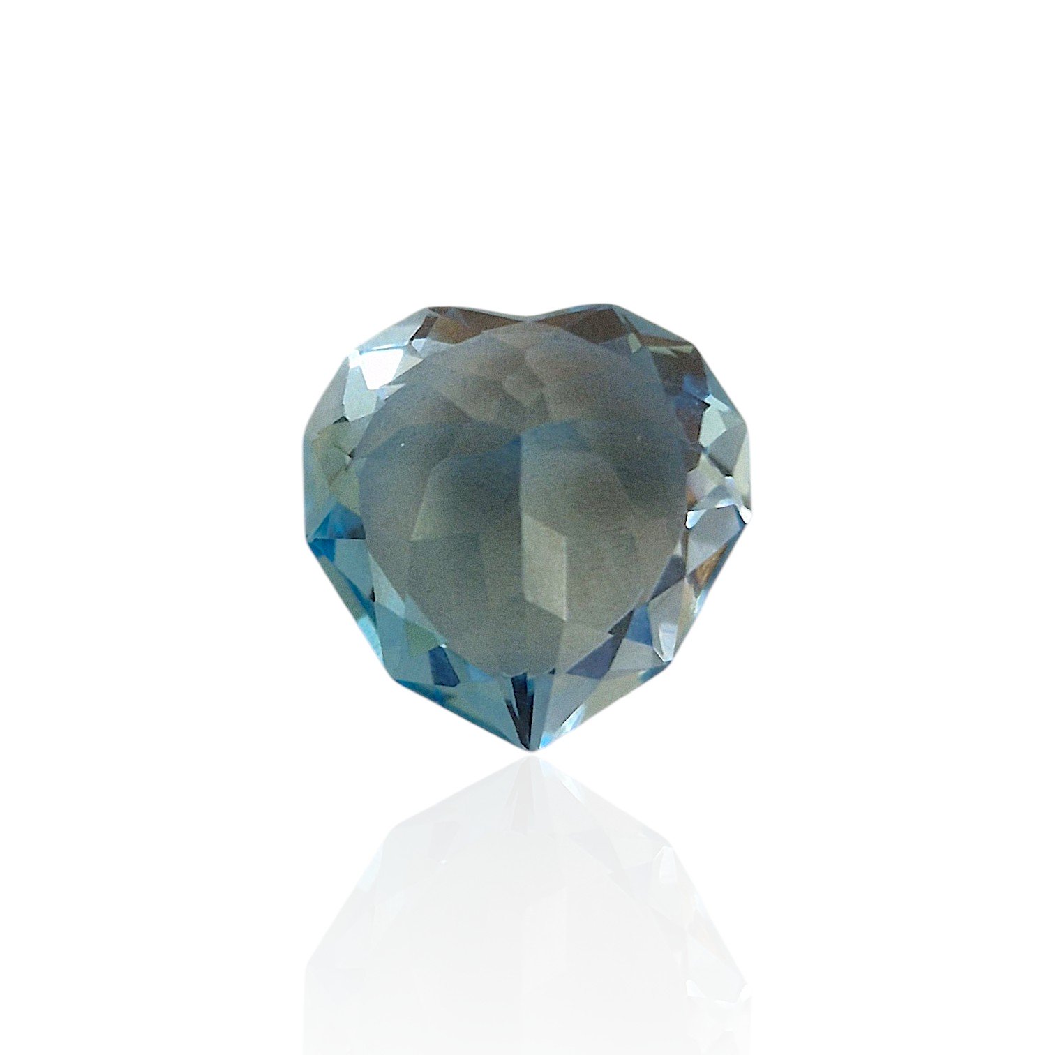 - Topaze Bleue du Brésil — 7,52 cts (Taille « Cœur Mixte » — Couleur Sky Blue) – Image 6