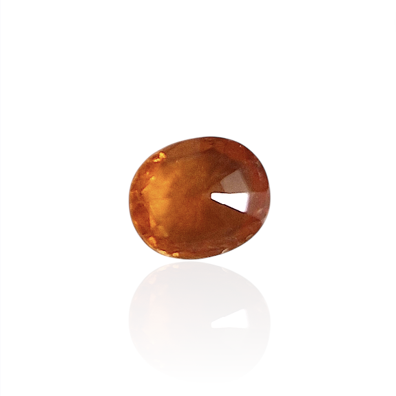 - Grenat Spessartite du Nigeria — 1,95 cts (Taille « Ovale Mixte » — Éclat Orange Fanta) – Image 7