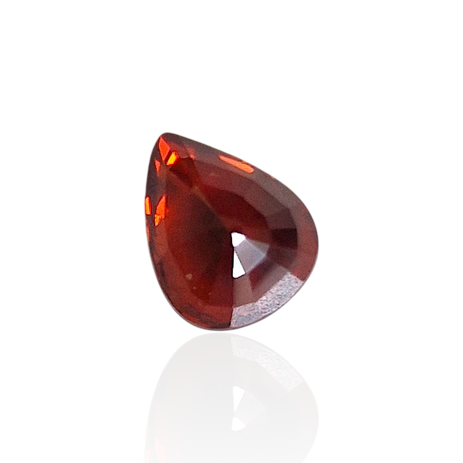 - Grenat Spessartite de Tanzanie — 2,41 cts (Taille « Goutte Mixte » — Éclat Orange Intense) – Image 7