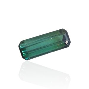 Tourmaline Verdélite du Mozambique — 1,315 ct (Taille “Émeraude Mixte” — Éclat Bleu-Vert)